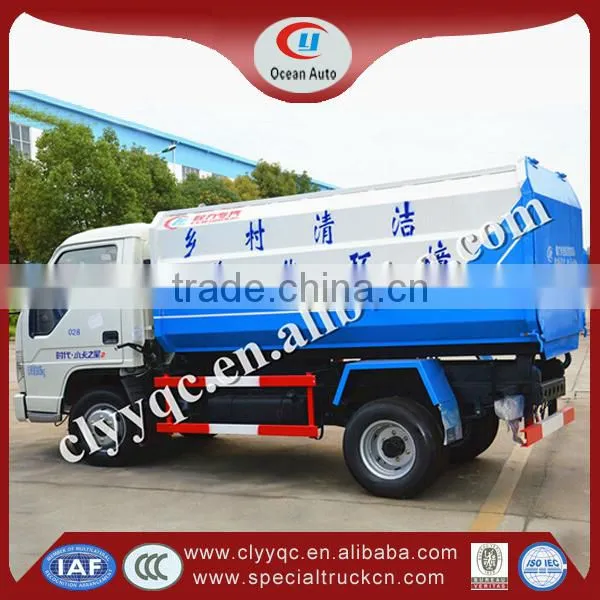 FORLAND 3m3 garbage truck,Small garbage truck,Recycling garbage can cleaning truck