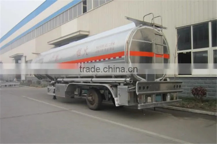 large capacity OEM 3 axle fuel tanker semi trailer with certification