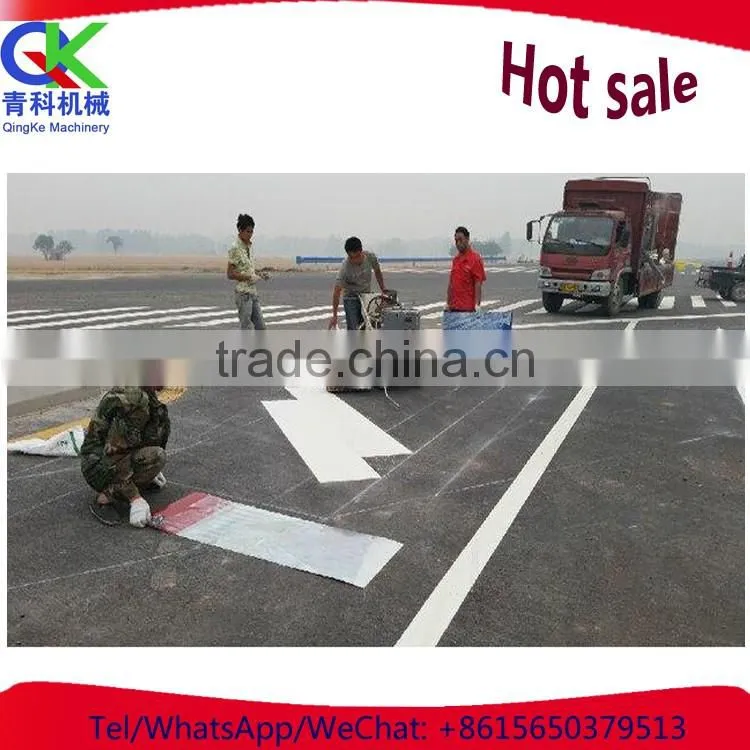 The slf-propelled heat fusion marking machine is a special-purpose equipment fortraffic marking