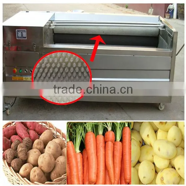 wholesale price root vegetable peeling machine with washing function