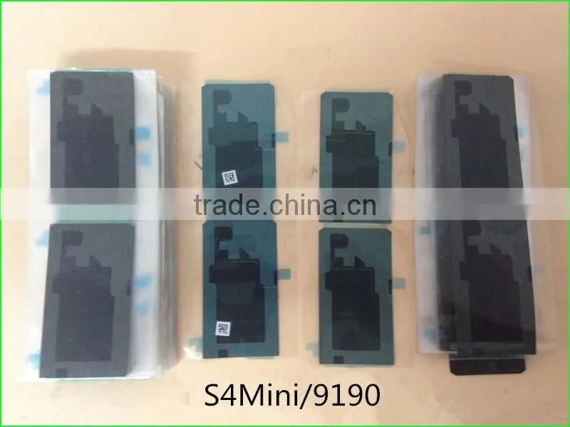 LCD adhesive for samsung S4 lcd copper backing, lcd repairing adhesive, copper ground on the back of LCD for samsung I9500