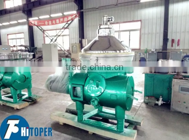 Professioanl coconut oil separation used centrifuge type of disk structure
