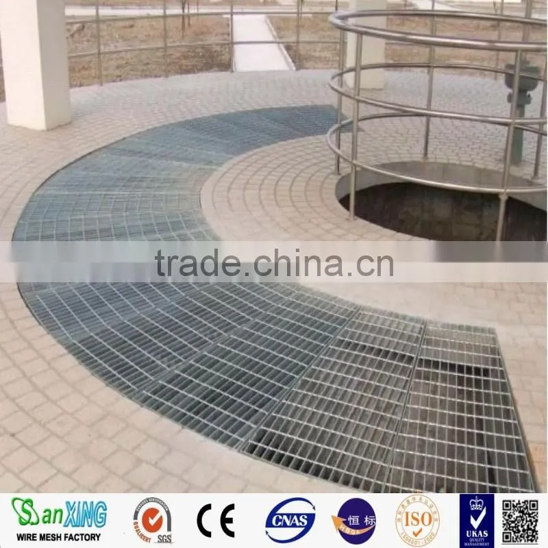 galvanized grating mesh for ditch lid and staircase footboard