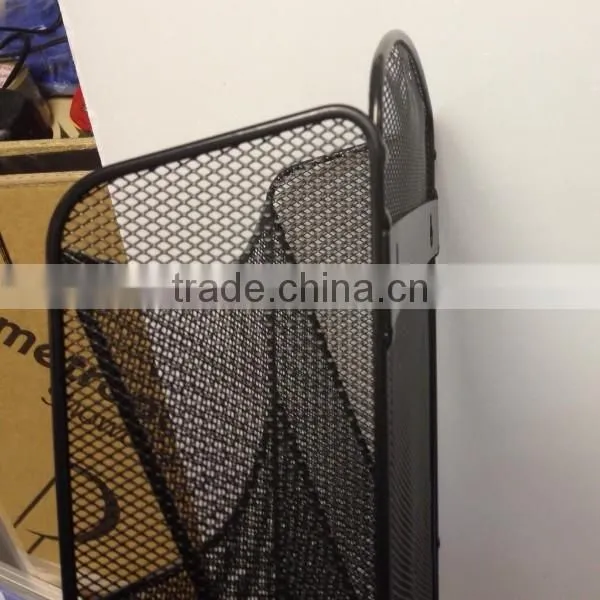 5 Tiers Wire Mesh Wall Mounted Leaflet Holder
