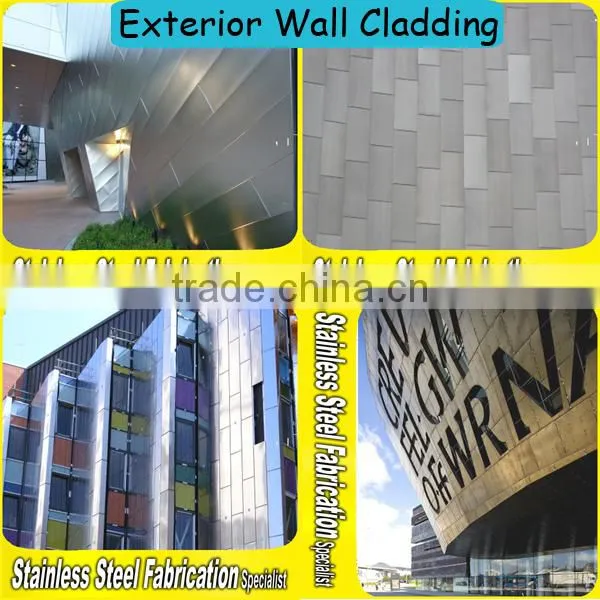 Manufacturer Perporated Stainless Steel Sheet Metal Cladding