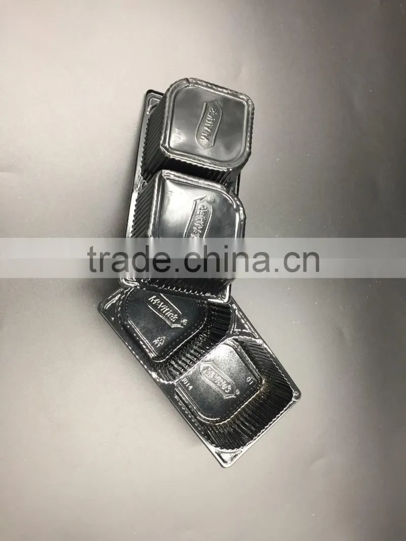 Guangzhou disposable eco-friendly customize plastic clear tray for mooncake