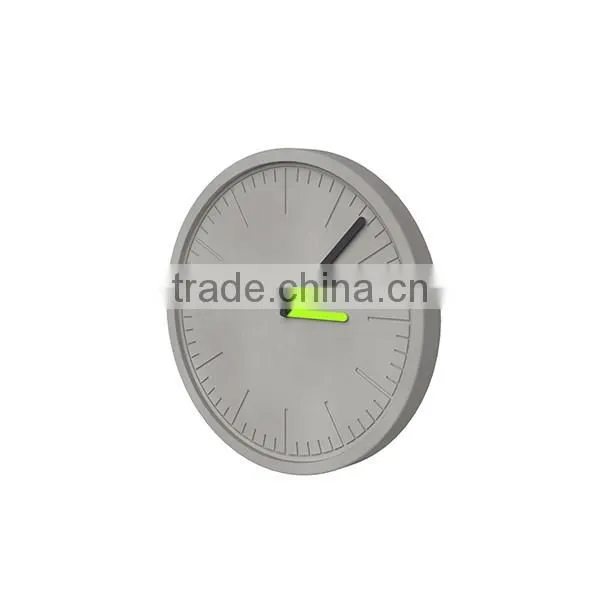 Home decoration custom concrete wall clock
