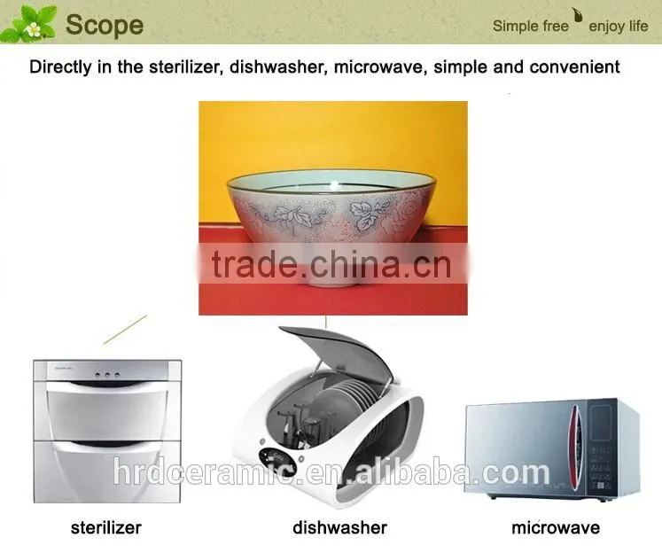 New Design kitchen ware set heat-resistant clear unique salad bowls