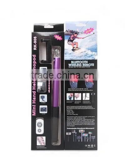 RK906 eccentric rod monopod with remote shutter