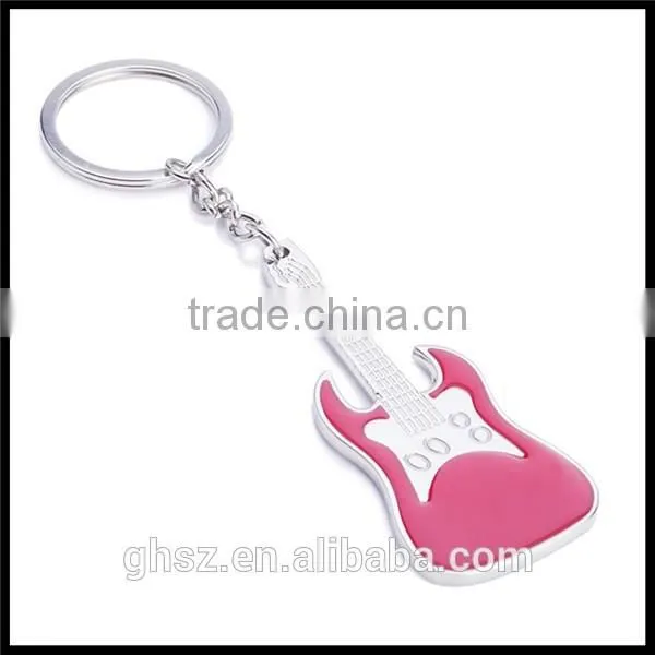 Creative key chains gift keyrings metal brush shape key ring supplier