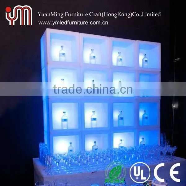 Illuminated Led Cube Chair