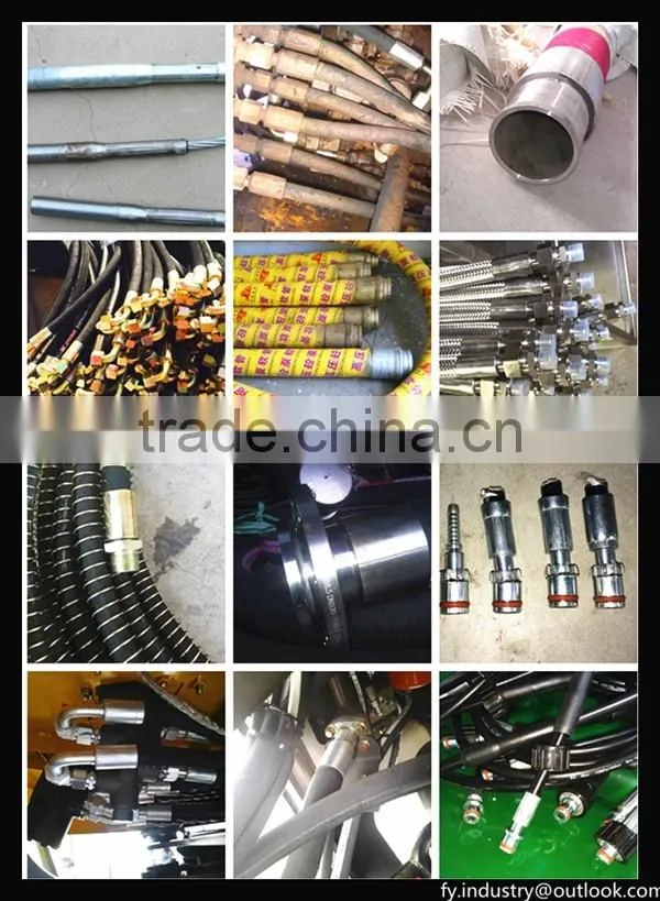 FY68 Crimping Machine 6-51mm 1/4 to 2 Inch Hydraulic Rubber Hose Crimper Machine Manufacturer