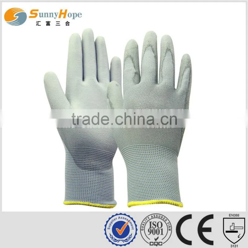 sunnyhope Uline Polyurethane Fine Nylon Gloves