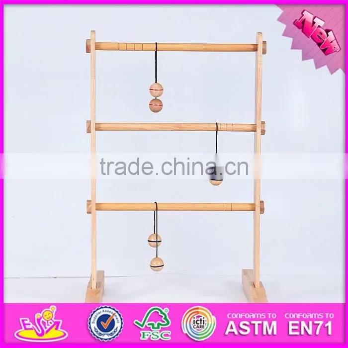High quality educational construction toys wooden outdoor building blocks for adults W01A204