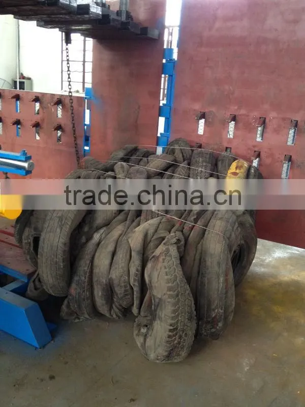 hydraulic automatic scrap tire baler machine