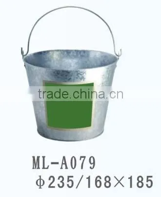 Metal Tin Ice Bucket