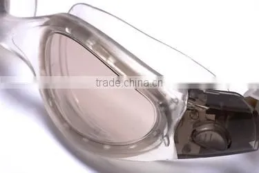 Printed logo waterproof adult advanced swimming goggle