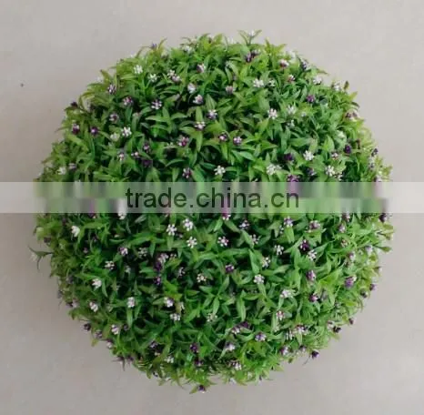 38CM Hot Decorative Artificial Topiary Grass Ball Boxwood Buxus Ball