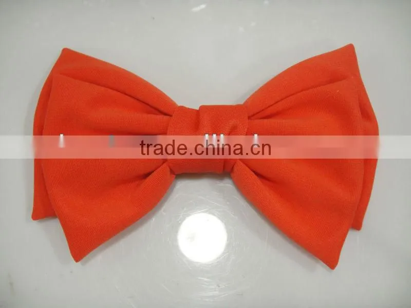 CF0184 Wholesale handmade fancy adult large black korean hair bows