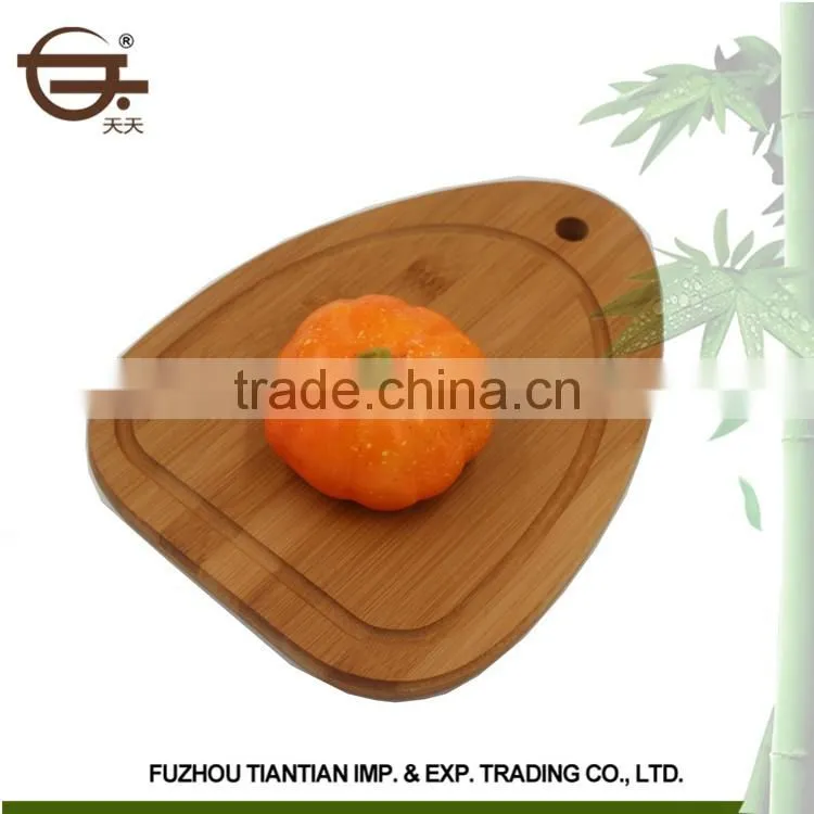 2016 new arrival top grade natural creative cheap bamboo cutting board