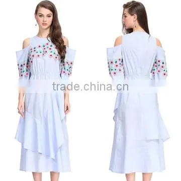 Off Shoulder Woman Designer Pattern Latest Blouse Design Image
