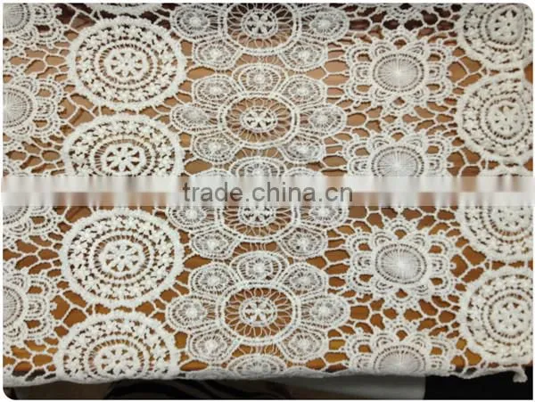 leather fabric dress embroidery swiss voile lace