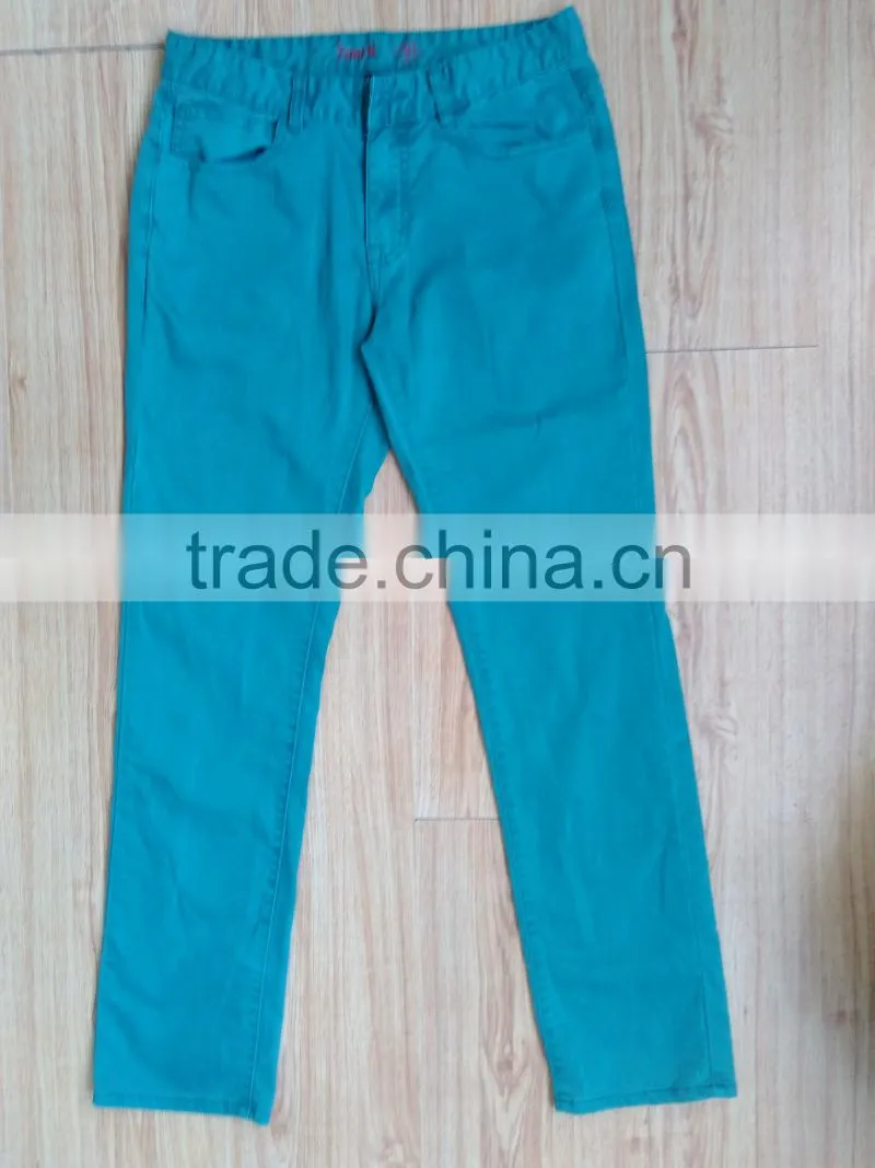 GZY Guangzhou stock lots african fashionable colored pants for man