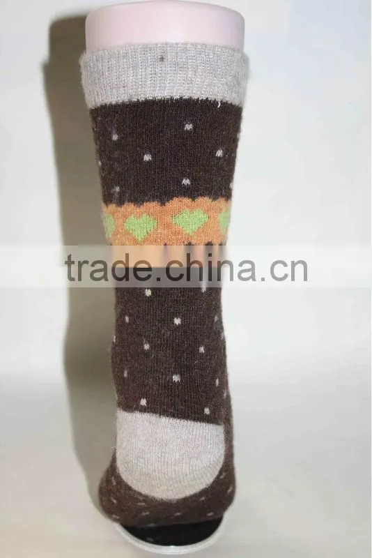 Fashion design rabbit wool socks