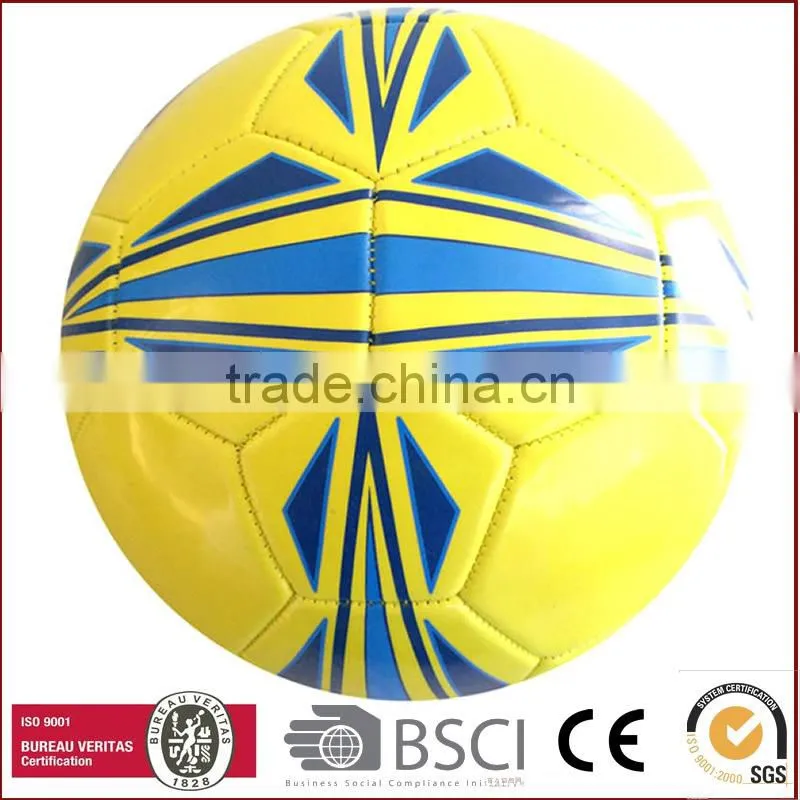 Promotional Football Ball, Made of PVC and EVA Materials, Customized Logo Printing Are Accepted