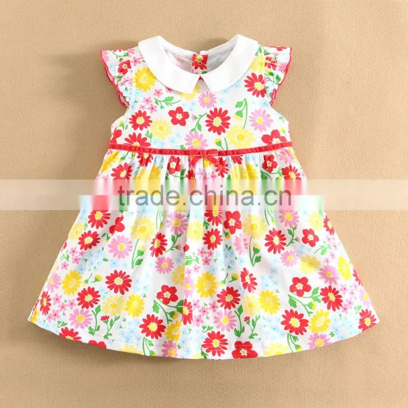 Factory Wholesale Baby Girls Dress Party Dress Kids Dress Girls Baby Clothes Summer