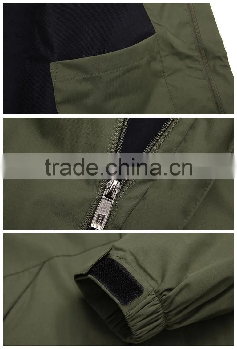 Outdoor waterproof softshell jacket windproof softshell jacket