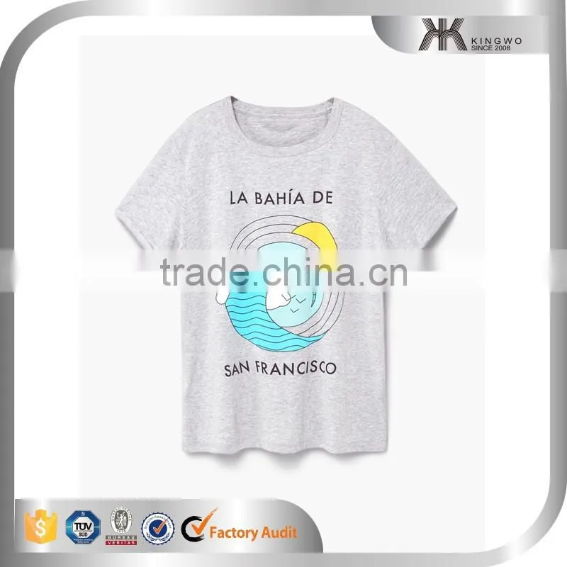 Men animal printing tee teenager funny fashioncasual daily tee plain