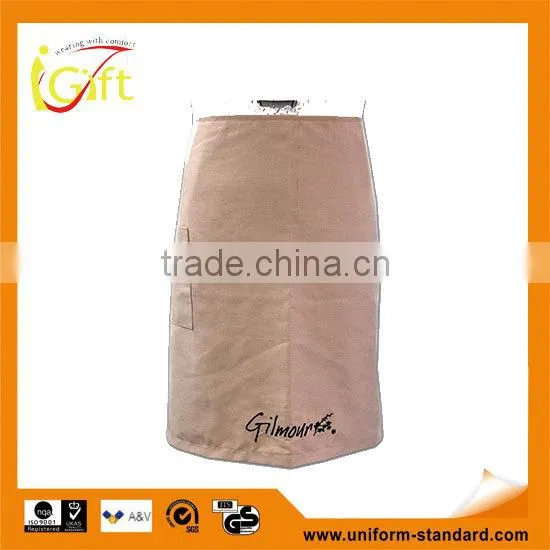 High quality cotton poliester china cheap kitchen apron