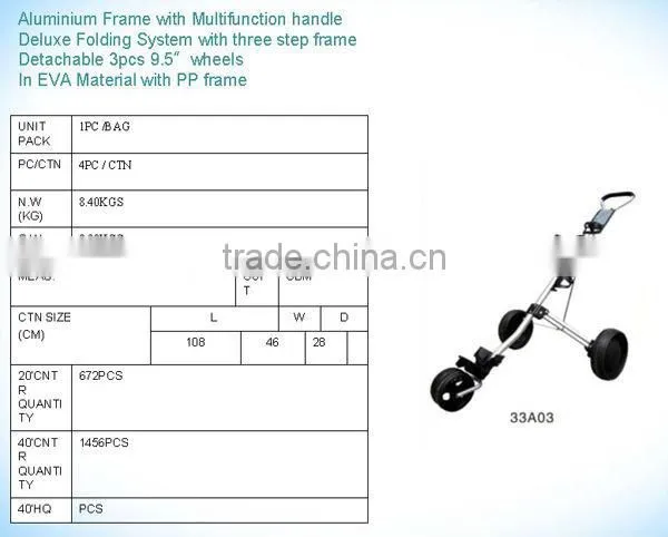 push golf trolley