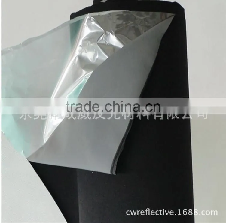 high vision 100% polyester reflective sportswear fabric for making cycling clothes suit