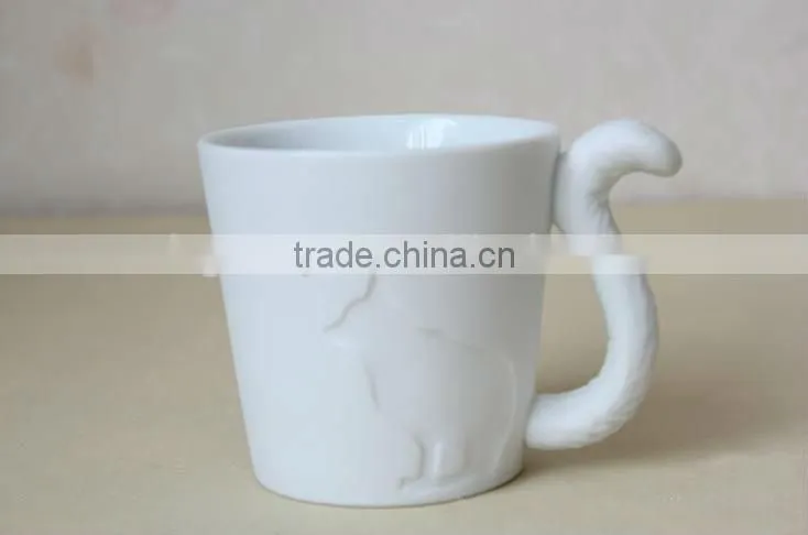 animal shape ceramic coffee mug