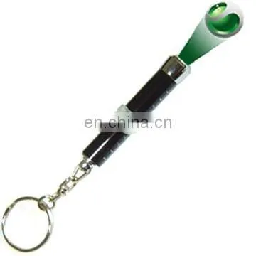 pure metal 3D keychain flashlight led keychain