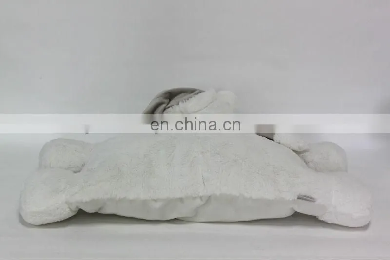 Plush and stuffed Polar Bear animal baby toys in white color