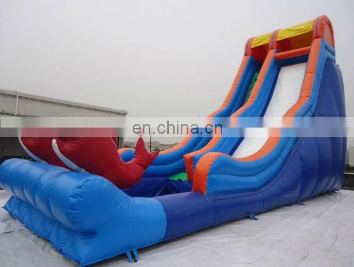 Best Sale Inflatable Speed Water Slide make in Guangzhou factory