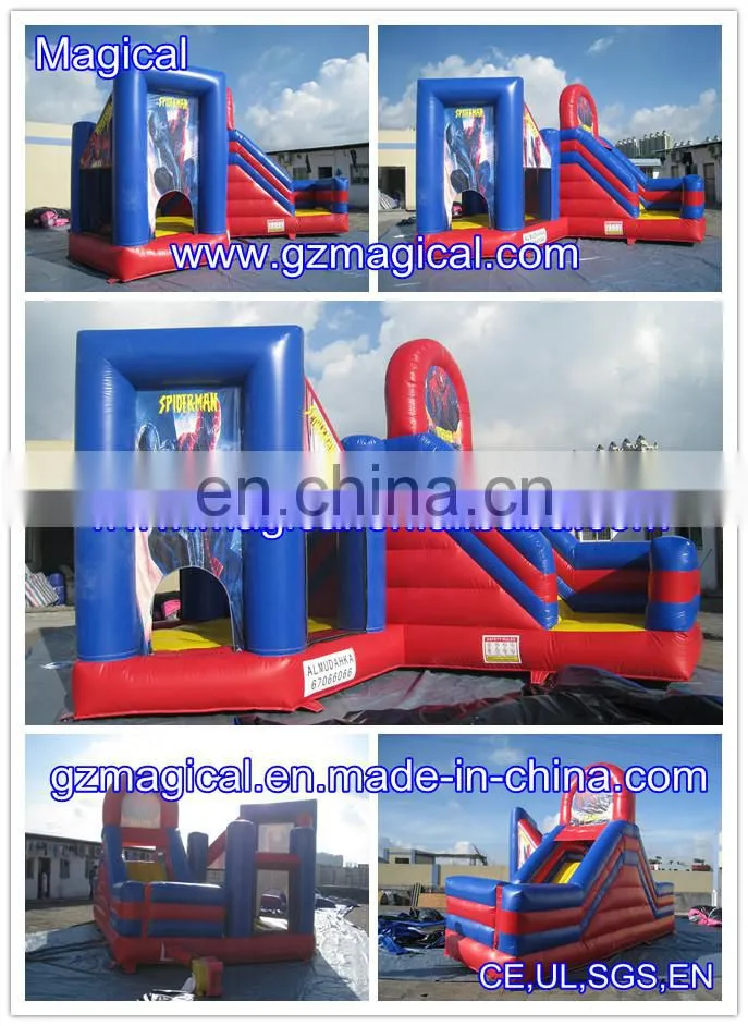 spiderman inflatable combo inflatable bounce house inflatable bounce