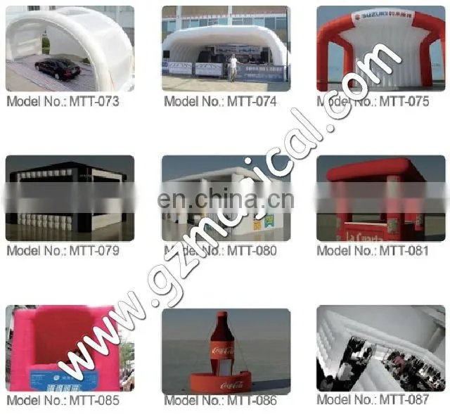 Colourful Inflatable Hangar Tent for Outdoor Events