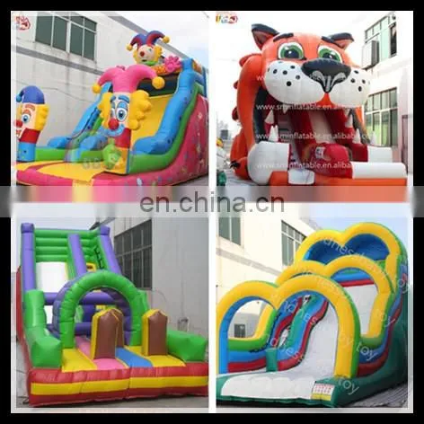 Hot Sale giant adult inflatable slide,large slip and slide,inflatable pool slide for kid