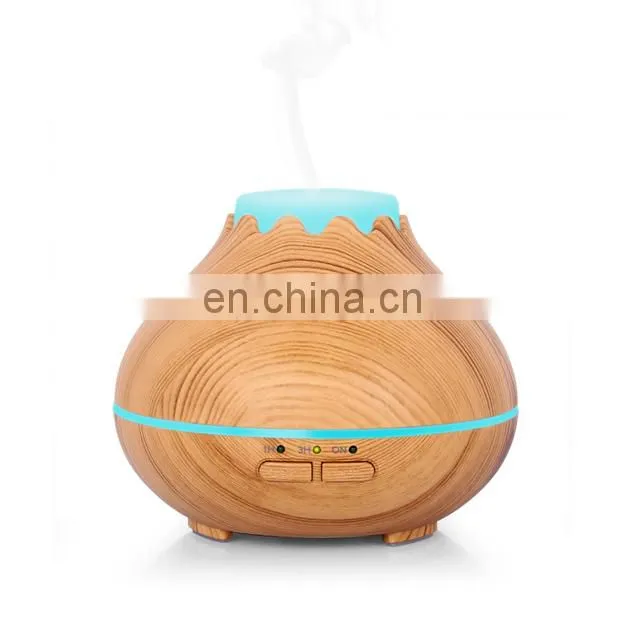 150ml 14 color lights wood grain cool mist humidifier ,Aroma Essential Oil Diffuser