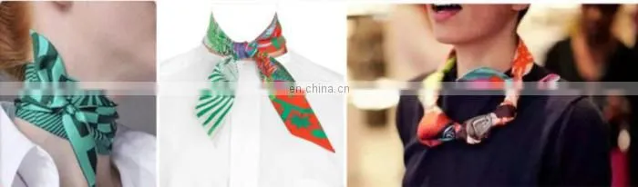 silk bag scarf/neck scarf