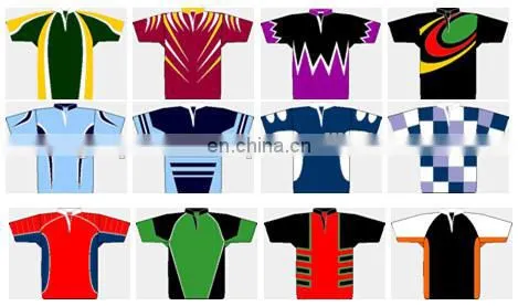 Fitted Sublimated Rugby Shirt Custom Rugby Jersey Cheap