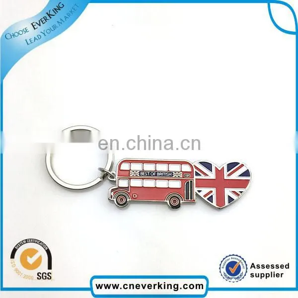 Travel Souvenir Metal keychains With Custom Logo Key chain