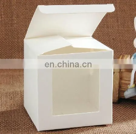 2015 cardboard box with clear pvc window