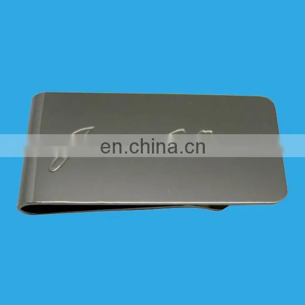 custom titanium money clip