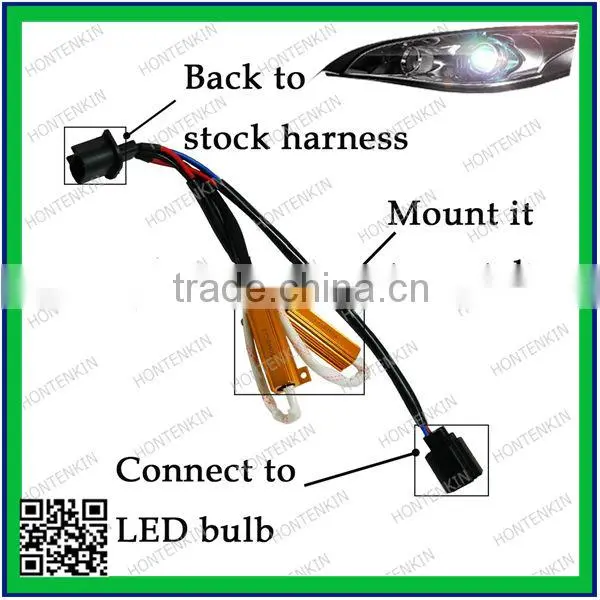 9008/H13 LED Bulb Warning Error Decoder