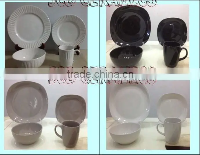 2016 STOCKED C GRADE STONEWARE DINNER SET VERY LOW PRICE